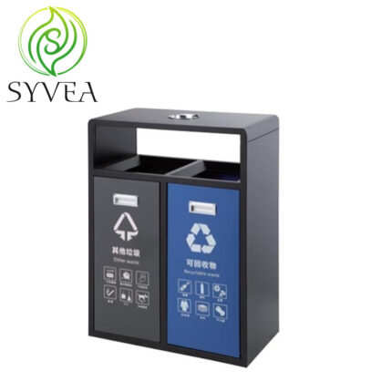 Sorting garbage bins
