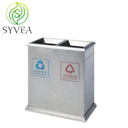 Sorting garbage bins